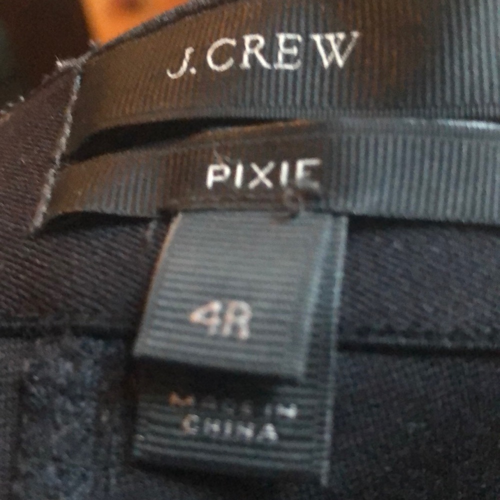 Jcrew Black Pixie Pants - image 3